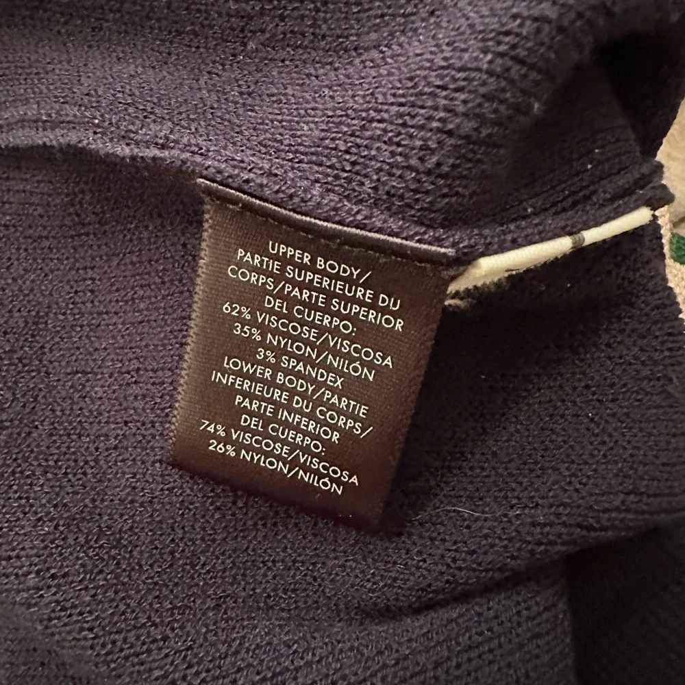Ann Taylor Stripe Flare Knit Sweater Dress in Green Eden XXS